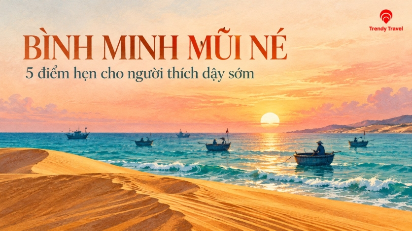 [PHAN THIẾT – MŨI NÉ] 5 điểm ngắm bình minh đẹp