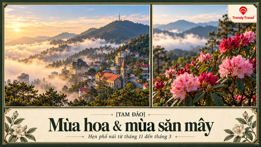 [TAM ĐẢO] Mùa hoa – mùa săn mây: hẹn phố núi từ tháng 11 đến tháng 3