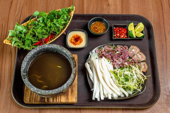 Một phần phở thố cho ngày se lạnh.