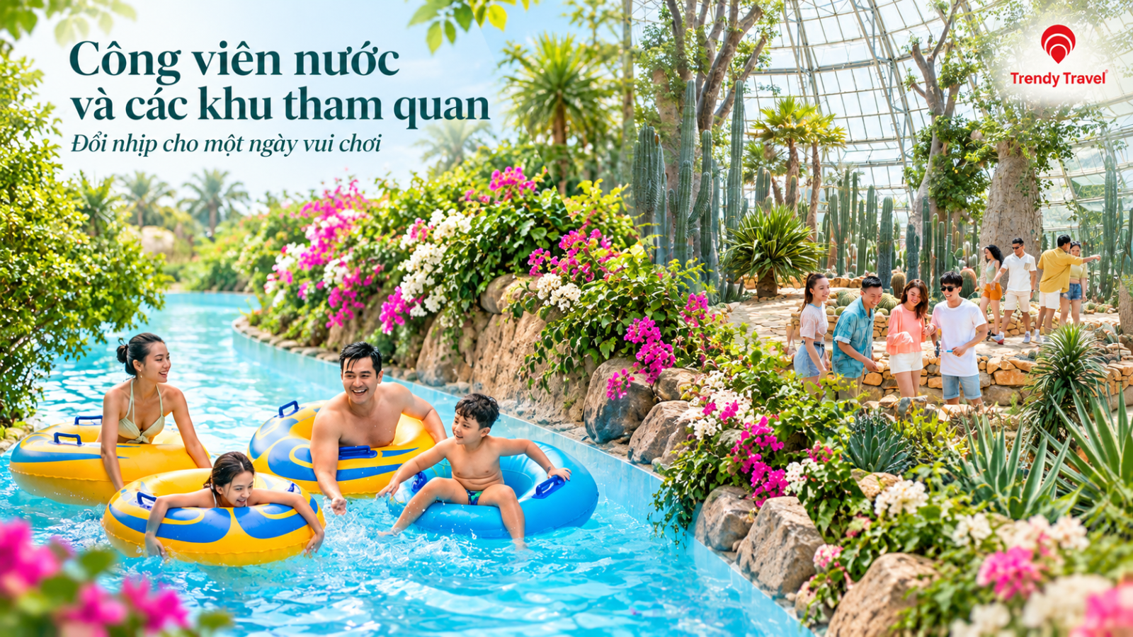 Đổi nhịp với hoạt động tham quan.