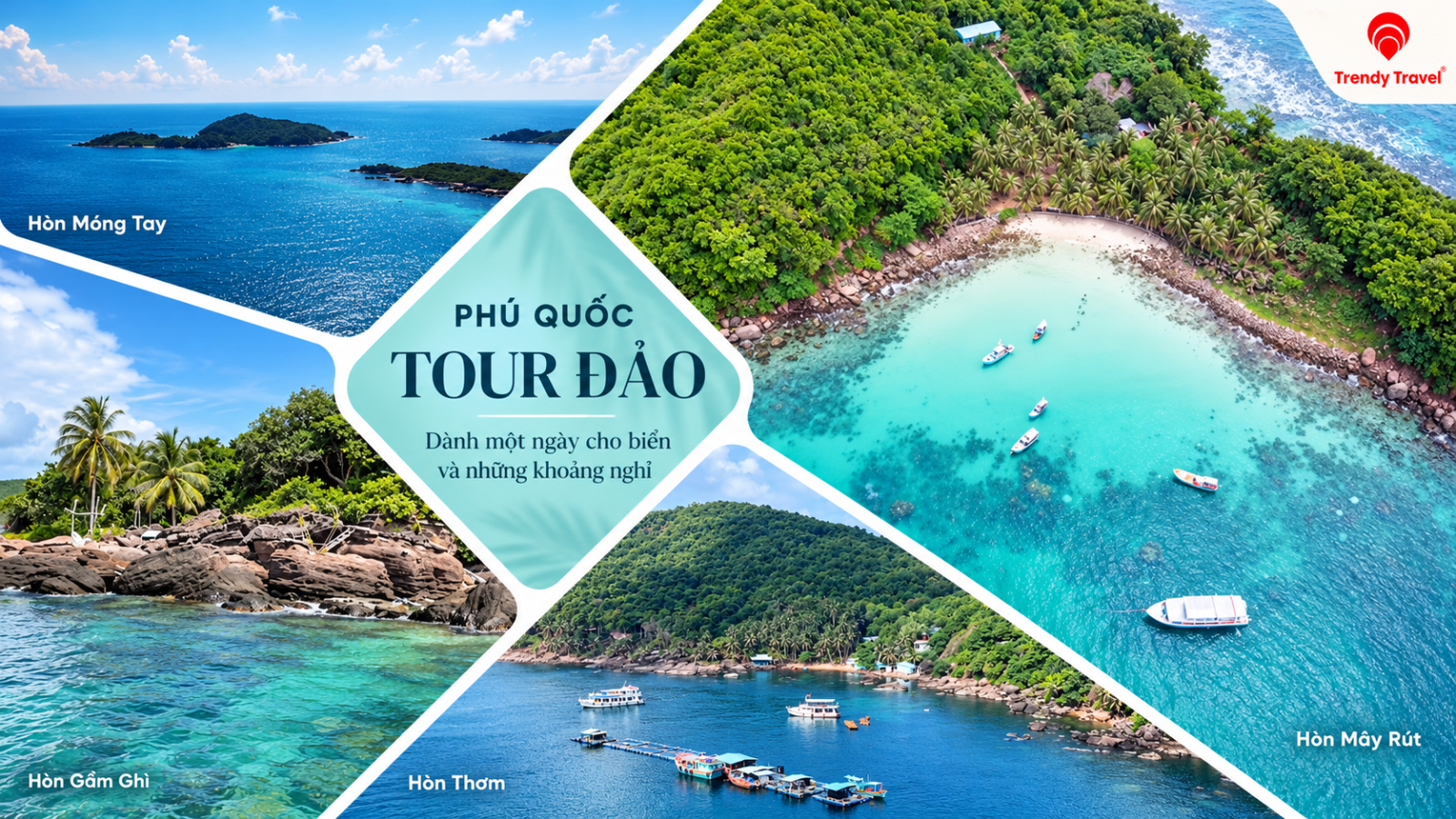 Tour đảo.