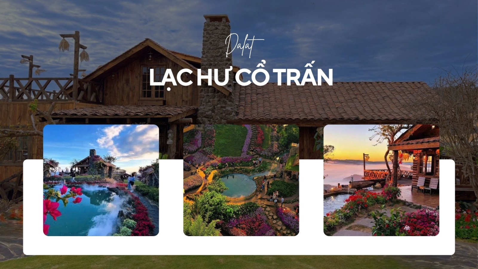 Một góc cổ phong tại Lạc Hư Cổ Trấn