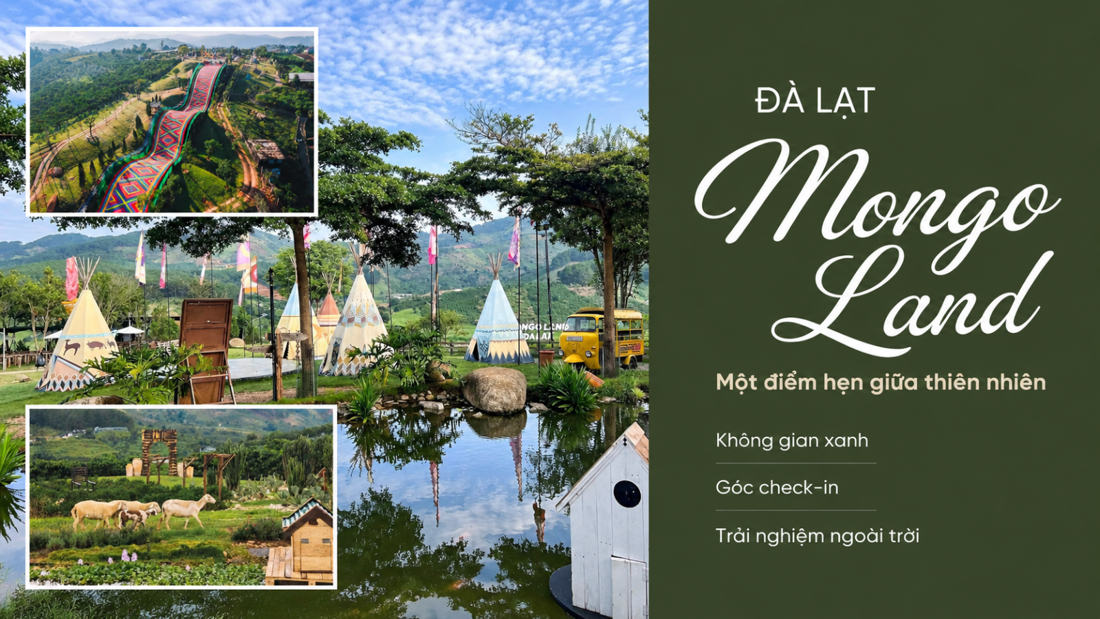 Không gian ngoài trời tại Mongo Land